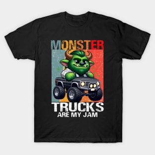 Monster Trucks Are My Jam T-Shirt